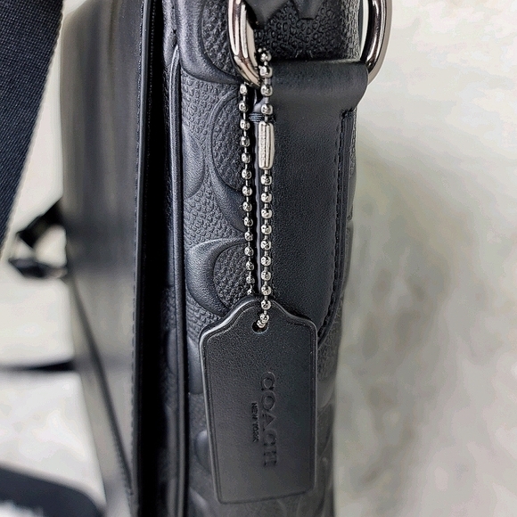 ✅ Coach 2 Set Bag Wallet NWT Signature leather Shoulder Laptop Computer bag - Picture 5 of 11
